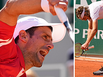 Djokovic creates history by ed...